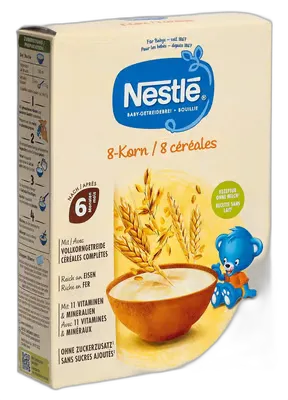 Image du produit NESTLE bouillie pour bébés 8 céréales