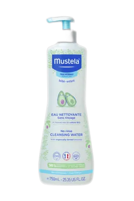Image du produit Mustela Eau nettoyante sans rinçage