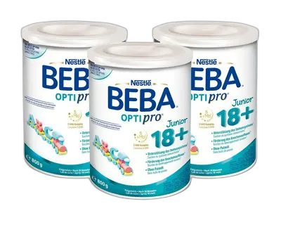 Immagine del prodotto Beba Optipro Junior 18+ pdr Triopacks bte 800 g
