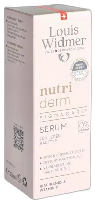 Image du produit LOUIS WIDMER Nutriderm Pigmacare sérum