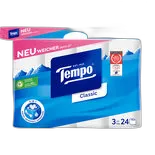 Immagine del prodotto Carta igienica Classic Tempo 3 strati 24 rotoli 150 strappi