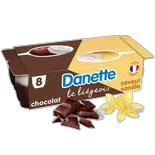 Immagine del prodotto Danette Le Liégeois Choco-Vanille 8x100g