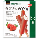 Image du produit Bâtonnets glacés bio Naturaplan Fraise 12x60ml