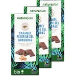 Immagine del prodotto Tavoletta di cioccolato Caramel Fleur de sel Honduras bio Naturaplan 3x 100g