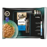 Image du produit Aliment pour chats Sheba Sélection en sauce Poisson 4x85g