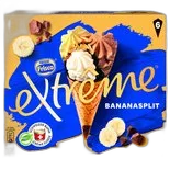 Image du produit Cornets glacés Extrême Bananasplit 6x145ml