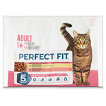 Immagine del prodotto Perfect Fit Adult 1+ Cat Food Beef & Chicken 4x85g