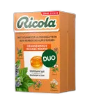 Image du produit Bonbons aux herbes Ricola Orange-Menthe sans sucres 2x50g