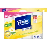 Immagine del prodotto Carta igienica Premium Camomilla e Aloe Vera Tempo 4 strati 24 rotoli