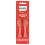 Produktbild zu Philips One Ersatz Aufsteckbürsten koralle BH1022/01 2 Stück