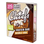 Image du produit Chiefs Protein Bar Double Choc 3x55g