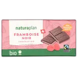 Immagine del prodotto Tavoletta di cioccolato fondente al lampone bio Naturaplan