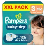 Image du produit Pampers Baby Dry Gr.3 XXL Pack 156 Stk