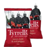 Immagine del prodotto Tyrrells Chips Chilli and Pepper 2x150g