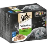 Image du produit Sheba Aliment terre & mer Selection en sauce pour chat 12x85g