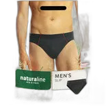 Image du produit Naturaline Textil Slip hommes noir M