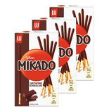 Immagine del prodotto Mikado al cioccolato fondente Lu 3x75g