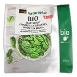 Immagine del prodotto Spinaci in foglie senza spezie Naturaplan bio