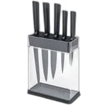 Immagine del prodotto Kuhn Rikon COLORI Set coltelli e bloc grigio 6pz