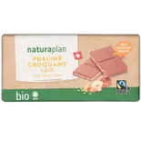 Immagine del prodotto Tavoletta di cioccolato al latte praliné bio Naturaplan