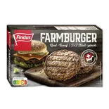 Image du produit Findus Farmburgers de bœuf surgelés 4 pièces