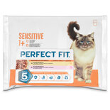 Immagine del prodotto Perfect Fit Sensitive 1+ Cat Food Chicken & Salmon 4x85g