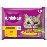 Immagine del prodotto Alimento per gatti en gelée 1+ Whiskas al pollame 4x85g