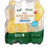 Image du produit Eau aromatisée Naturaplan Orange 6x1l