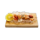 Immagine del prodotto Spiedino di salmone e gamberi alla provenzale bio Naturaplan