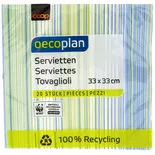 Image du produit Oecoplan Serviettes Colour Line 33cm 20 pièces