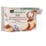 Immagine del prodotto Doppelkeks (biscotti sandwich) con crema al cacao bio Fairtrade Naturaplan, 3x90 g