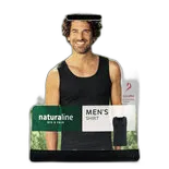Produktbild zu Naturaline Textil Herren Shirt schwarz XL