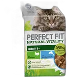 Immagine del prodotto Cibo umido per gatti pesce+tacchino Natural Vitali