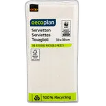 Image du produit Oecoplan Serviettes en papier blanc FSC 33cm 30 pièces