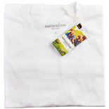 Image du produit Naturaline t-shirt homme manches courtes blanc S