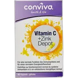 Produktbild zu conviva VitaminC + Zink Depot 40 Stück