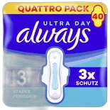 Produktbild zu Always Ultra Long Plus Flügel Quattro 40 Stück