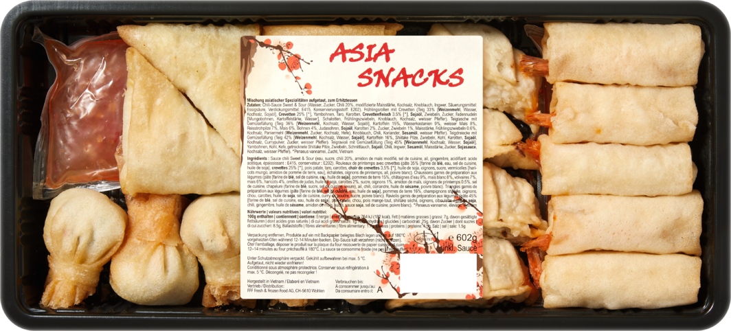 Produktbild zu Asia-Snackplatte