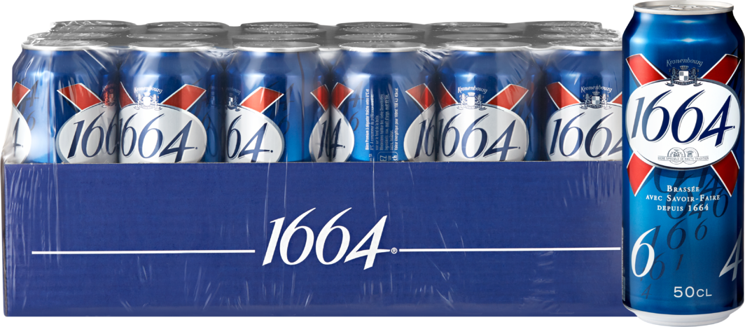 Produktbild zu 1664 Bier