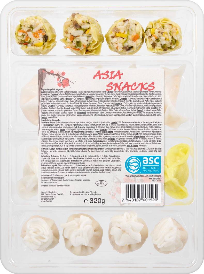 Image du produit Asia Snacks Dim Sum Selection