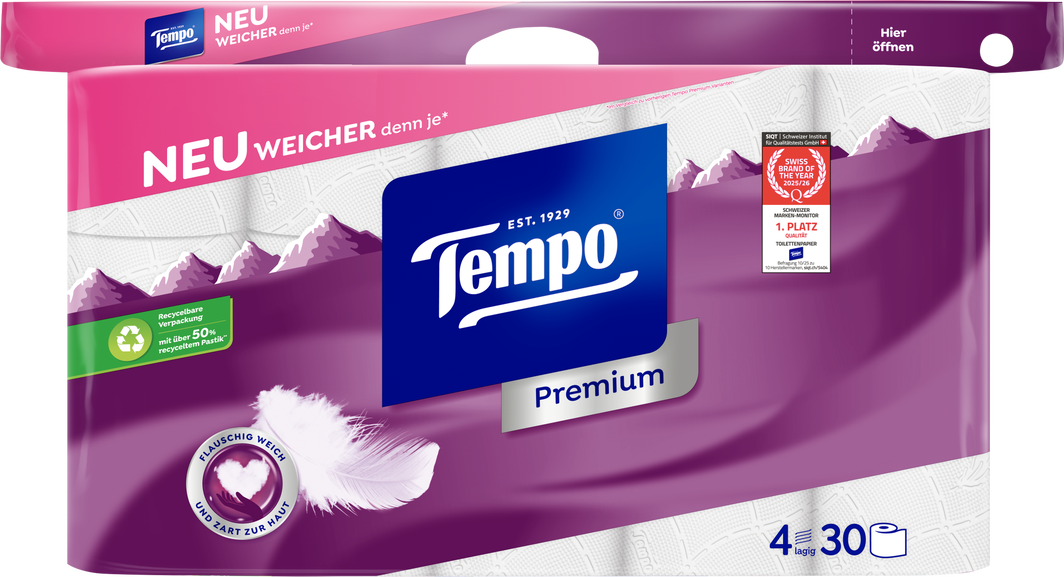 Immagine del prodotto Carta igienica Premium Tempo