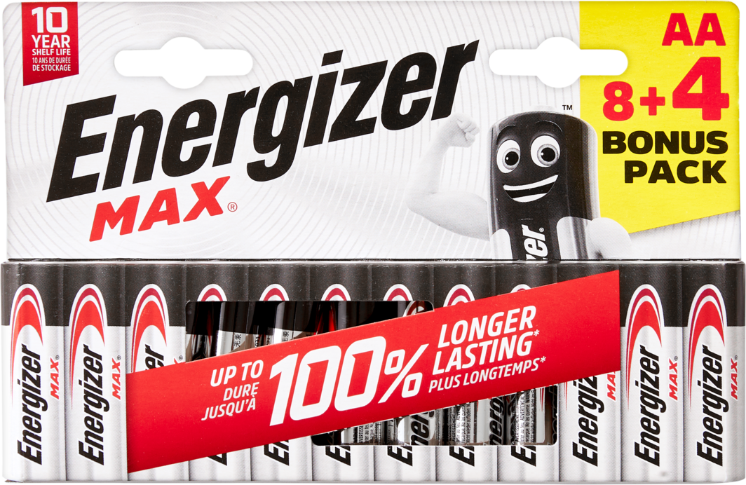 Produktbild zu Energizer Max Batterien