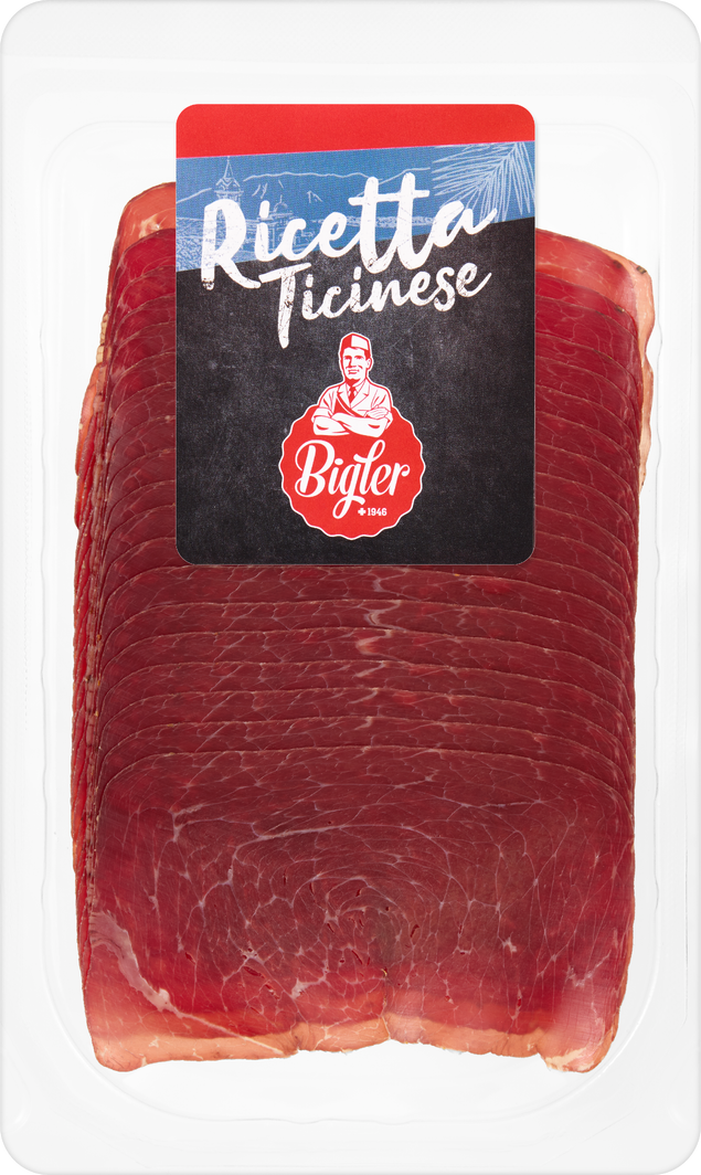 Produktbild zu Bigler Ricetta Ticinese Trockenfleisch Hausmacherart