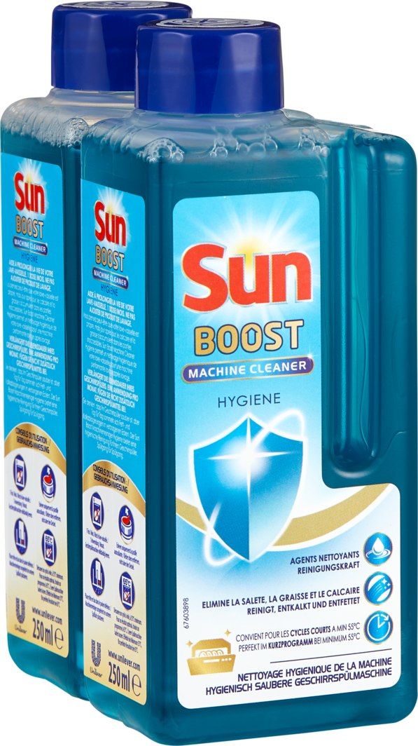 Produktbild zu Sun Boost Geschirrspülmaschinenreiniger
