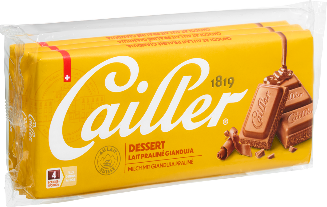 Image du produit Tablette de chocolat Dessert Cailler