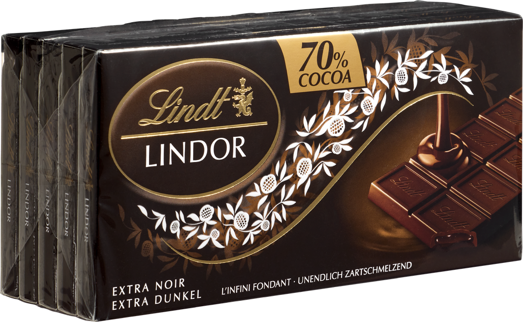 Immagine del prodotto Tavoletta di cioccolata Lindor Extra Fondente Lindt