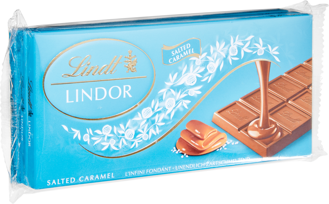 Immagine del prodotto Tavoletta di cioccolata Lindor Salted Caramel Lindt