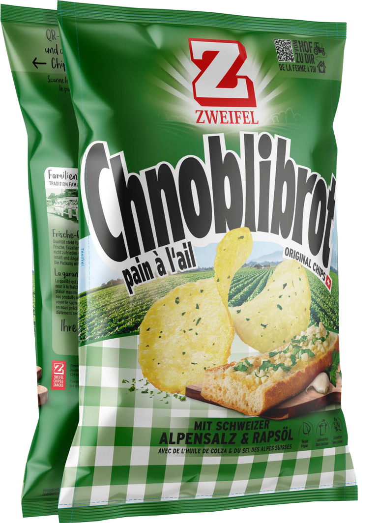 Immagine del prodotto Original Chips Pane all’aglio Zweifel