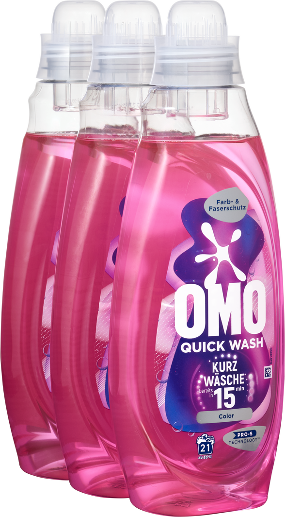 Produktbild zu Omo Waschgel Quick Wash Color