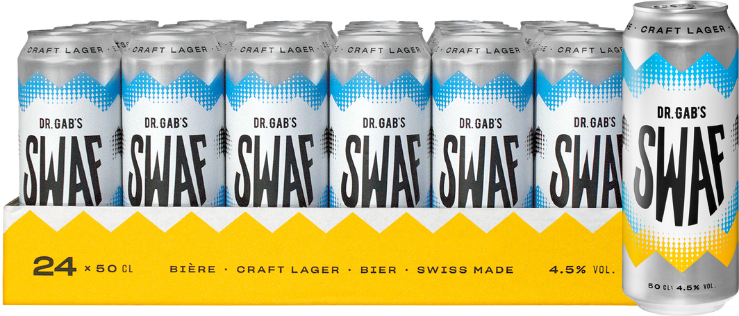 Image du produit Bière lager blonde Swaf Dr. Gab's